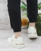 U.s. Polo Assn. Alka 5Fx Kadın Bej Sneaker Ayakkabı - 4