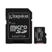 Kingston 64GB Canvas Select Plus Micro SD Kart, SDCS2/64GB - 1