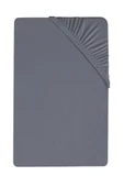 120 x 200 x 30 cm Düz Pamuklu Tek Kişilik Lastikli Fitted Penye Çarşaf - 7
