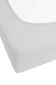 120 x 200 x 30 cm Düz Pamuklu Tek Kişilik Lastikli Fitted Penye Çarşaf - 3