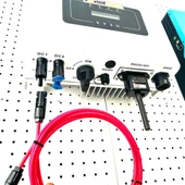 10+10 Metre Çift Taraflı Mc4 Konnektörlü Kablo 6 Mm - 3