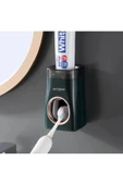 Lüxs Otomatik Diş Macun Sıkacağı Diş Fırçası Tutucu Yapışkanlı Banyo Organizer 1 ADET - 3