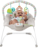 Bright Starts Ana Kucağı Yatıştırıcı Titreşimler Bebek Koltuğu, Çıkarılabilir Oyuncak Barı, 0-6 Ay, 9 kg'a Kadar (Mutlu - 2