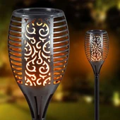 Alev Efektli Solar Bahçe Lambası Small - 1