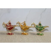 Swarovski Taşlı Minik Figür - Alaaddin'in Lambası - 1