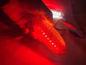 4 Adet Gabari Led Balık Sırtı Dorse Lambası Sarı-kırmızı 12-24 Volt thumbnail 3