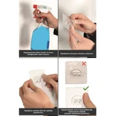 Pratik Yapışkanlı Metal Tuvalet Kağıdı Tutucu thumbnail 4