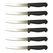 Premont İtalyan 6 lı Tırtıklı + Düz Meyve, Sebze Bıçağı 11,5 cm - 1