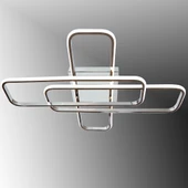 TT Aydınlatma TT324-KR  57 x 17 Profil Krom Kaplama 3 lü Plafonyer Led Avize - 1