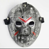 Jason Maskesi Hannibal Maskesi Metal Gümüş Renk 20x25 Cm - 1