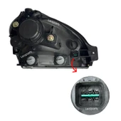 LEOPARTS Hyundai Tucson Far Lambası Sol (Sarı / Manuel) 2004-2010 92101-2E021 thumbnail 2