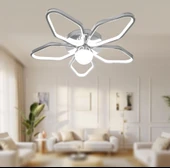 TT Aydınlatma TT337-KR  3 Renk Modüllü Toplu Krom Kaplama Plafonyer Led Avize thumbnail 2