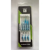 Caretta C8 10cm 10gr 5+3 Silikon Yem  Blue Blue - 1