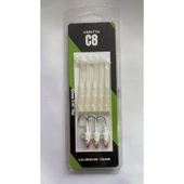 Caretta C8 10cm 10gr 5+3 Silikon Yem  Blue Spirit - 2