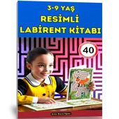 3-9 Yaş Resimli Labirent Kitabı (40 Seçilmiş Labirent) thumbnail 1