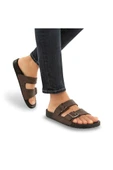Muya Nova 31410-165 Anatomik Taban Erkek Terlik Kahve 40-45 - 1