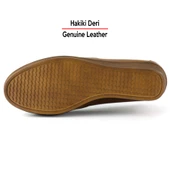 Erkan Saçmacı Hayley Taba Hakiki Deri Tokalı Yuvarlak Burun Dolgu Topuklu Günlük Ayakkabı thumbnail 6