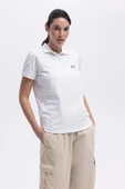 Ellesse Kadın Polo Yaka Beyaz Tişört EF393 - 2