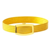 Beş Sıra Tokalı Trabzon Hasır Bileklik BIL27 - 1