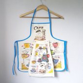 Sıvı Geçirmez Mutfak Önlüğü 2 li Set Cafe Creme - 1