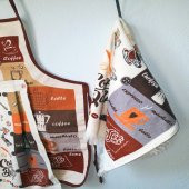 Sıvı Geçirmez Mutfak Önlüğü 3 lü Set Moka Pot - 2
