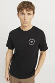 JACK JONES Erkek SİYAH Kısa Kollu Tişört 12269280 - 6