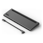 BX12HB 11’i 1 Arada Type-C Çok Portlu Laptop ve Tablet Standı 3.5mm Mic+Gigabit Ethernet+Micro SD/SD+USB 3.0+USB 2.0+VGA+HDMI (UHD 30 Hz/4K)+Type-C (PD) - 2