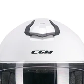 CGM 330A RIOT Sport Kapalı Kask Spoyler Beyaz -M thumbnail 4