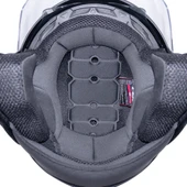 CGM 116A AIR Açık Kask BEYAZ Uzun Vizör+Güneş Vizörlü -XL thumbnail 6