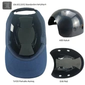 Hafif İş Güvenlik Darbe Koruyucu Koruma Baş Şapkası Bareti Unisex Kamuflaj Beyzbol Tarzı Kask Şapka - 4