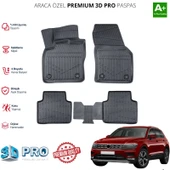 TİGUAN ARACA ÖZEL 3D PASPAS 2016 2017 2018 2019 2020 2021 2022 2023 thumbnail 1