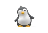 Dhink Silikon Şarjlı Gece Lambası Penguen - 5