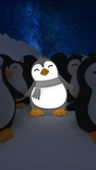 Dhink Silikon Şarjlı Gece Lambası Penguen - 7