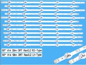 PANASONIC TX-50AS600E , PANASONIC TX-50AS740E , PANASONIC TX-50ASM651 , PANASONIC TX-50AS650E , PANASONIC TX-50AS650B , PANASONIC TX-50ASW654 ,, TV LED BAR - 1