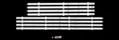 ARÇELİK A43L 8752 5S, A43L 6752 5B, A43L 6760 5B, A43L 5860 4B, A43L 8740 5B, A43L 8840 5B, B43L 6752 5B, B43L 8752 5S LED BAR - 1