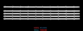 VESTEL, TELEFUNKEN, 43FA8500, 43FA9000, 43TF8060, 430DLED_SLIM_A-TYPE, 430DLED_SLIM_B-TYPE, TV LED BAR - 1