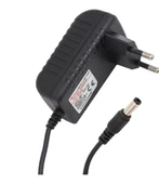 12 Volt 0.5 Amper Standart Uç Adaptör,12 VOLT - 0.5 AMPER 5.5/2.5 MM UÇLU PLASTİK KASA PRİZ TİPİ ADAPTÖR - 1