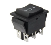 GENİŞ IŞIKSIZ 6 PİNLİ ON-OFF-ON YAYLI ANAHTAR (IC-110) - 1