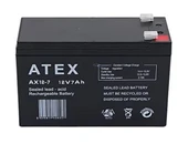 ATEX 12V 7AH/20HR Bakımsız Kuru Akü 15X6X9.5 - 1
