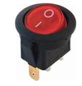 YUVARLAK 12 VOLT IŞIKLI ANAHTAR (IC-131A) - 1