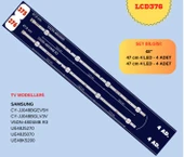 SAMSUNG UE48J5070SS, UE48J5270SS, UE48K5200SS, HG48EE470SK, SAMSUNG, BN96-37296A, BN96-37297A, UE48J5070SS, UE48J5270SS, UE48K5200SS, LED BAR - 1