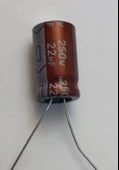 22uf 250v, 22mf 250v Kondansatör 10x21 - 1