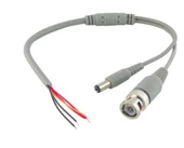Bnc + Power hazır kamera kablosu 30 CM - 1