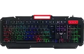 Everest KB-R800 METAFOR Usb Kablolu Gökkuşağı Aydınlatmalı Metal Yüzey Gaming Q Klavye - 1