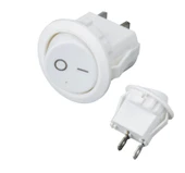 YUVARLAK IŞIKSIZ ANAHTAR ON-OFF 2P (IC-133A) - 1