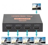 Hdm 1 Giriş 4 Çıkış 4k Hdmı Çoklayıcı Uhd 3d Hdmı Uyumlu Splitter - 1