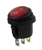 IC-131W YUVARLAK 220 VOLT IŞIKLI SU GEÇİRMEZ ON/OFF ANAHTAR - 1