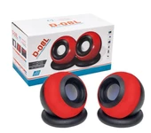 Magıcvoıce D-08l 1+1 Usb Mini Oval Hoparlör - Speaker (2x3 Watt - 4 Ohm) - 1