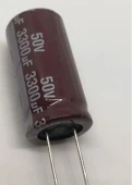 3300uf 50v, 3300mf 50v Kondansatör 18x50 - 1