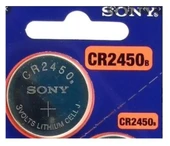 1adet Sony Cr2450 2450 Lityum 3 V Düğme Pil Pil - 1
